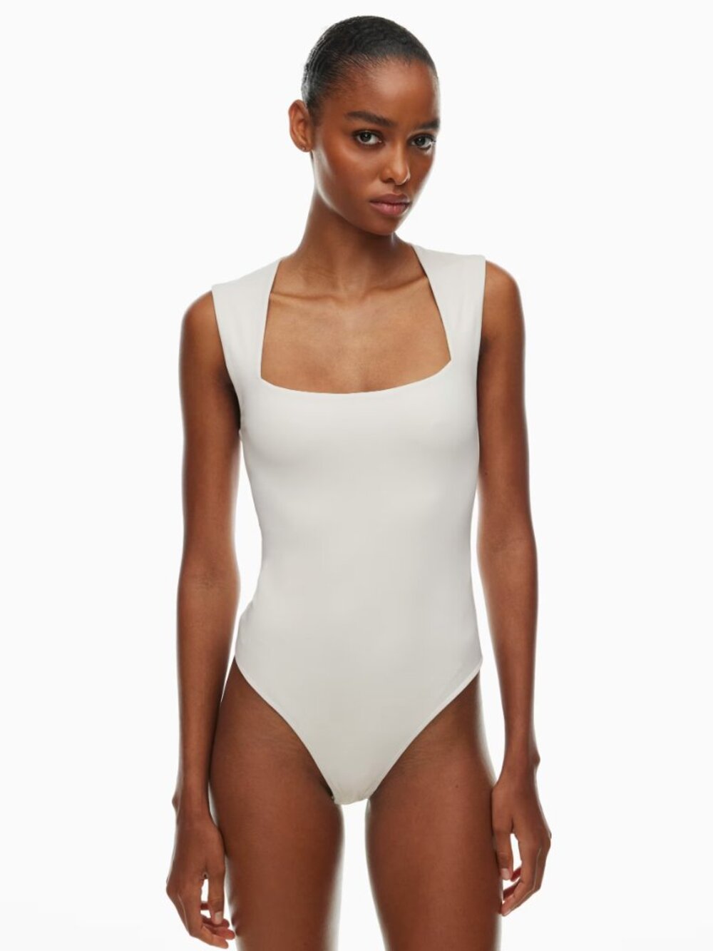 Aritzia - Babaton - Contour Esteem Bodysuit - Size SM - Beige